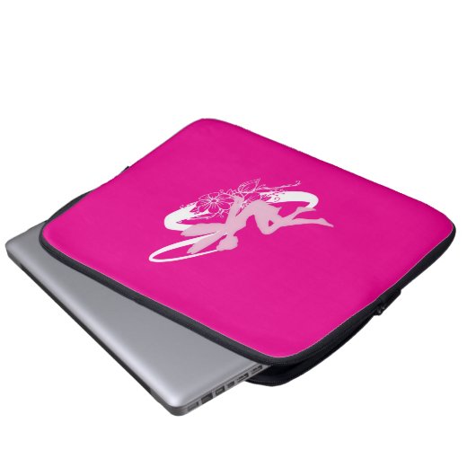 Fairy Flower Electronics Bag Laptop Sleeve (Voorkant onderkant)