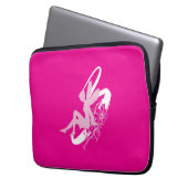 Fairy Flower Electronics Bag Laptop Sleeve (Voorkant Links)