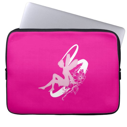 Fairy Flower Electronics Bag Laptop Sleeve (Voorkant)