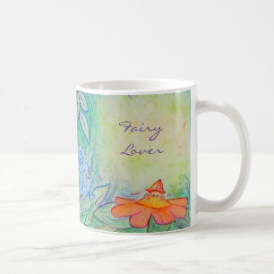 Fairy Flower Garden Art - aangepaste koffiehandsch Koffiemok