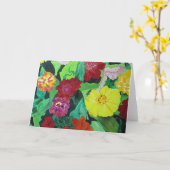 Fairy Flower Garden Painting Kaart (Gele Bloem)