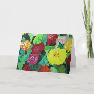 Fairy Flower Garden Painting Kaart