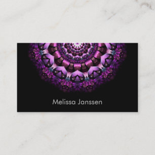 Fairy Flower - Mandala- Visitekaartje