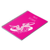 Fairy Flower Spiral Photo Notebook Notitieboek (Linkerzijde)