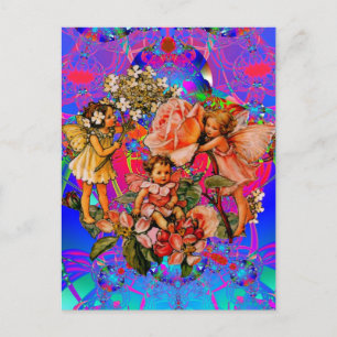 Fairy Flower Vrienden Briefkaart