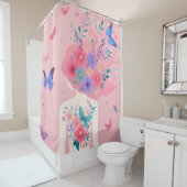 Fairy Flowers Douchegordijn (In situ)