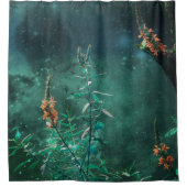 Fairy Flowers in de Jade Moonlight Douchegordijn (Voorkant)