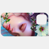 Fairy Flowers in Hair Fantasy Art Case-Mate iPhone Case (Achterkant (horizontaal))