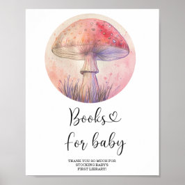 Fairy fly agaric - boeken voor baby poster
