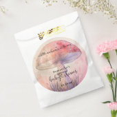 Fairy fly agarisch baby shower bedankzakje (Gezegeld)