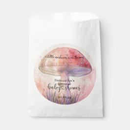 Fairy fly agarisch baby shower bedankzakje