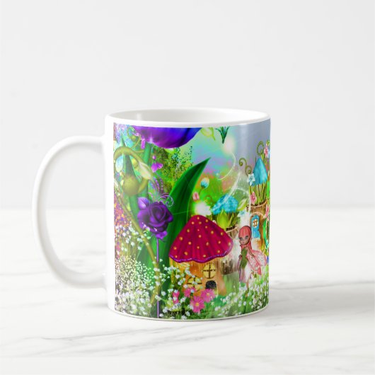 Fairy Forest betoverd magisch Koffiemok (Links)