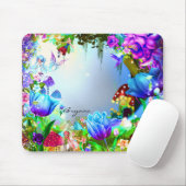 Fairy Forest betoverde magische computer Muismat (Met muis)