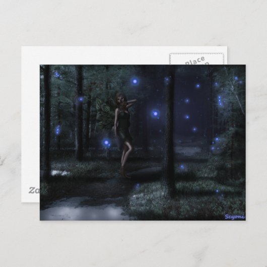 Fairy Forest Briefkaart (Voorkant / Achterkant)