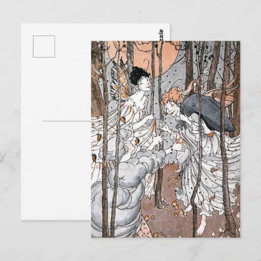  Fairy Forest Briefkaart (Voorkant / Achterkant)