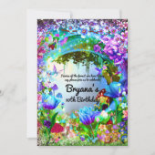 Fairy Forest Enchanted Magical Birthday Party Kaart (Voorkant)