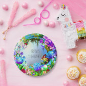 Fairy Forest Enchanted Magical Birthday Party Papieren Bordje (Feest)