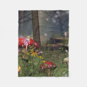 Fairy Forest Fleece Blanket (Voorkant)