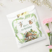 Fairy Forest Garden Genderneutraal 1e verjaardag Bedankzakje (Gezegeld)