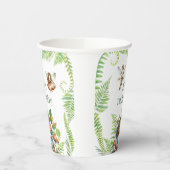 Fairy Forest Garden Genderneutraal 1e verjaardag Papieren Bekers (Links)