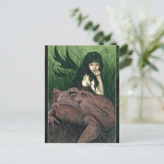 Fairy Friend Briefkaart (Staand voorkant)