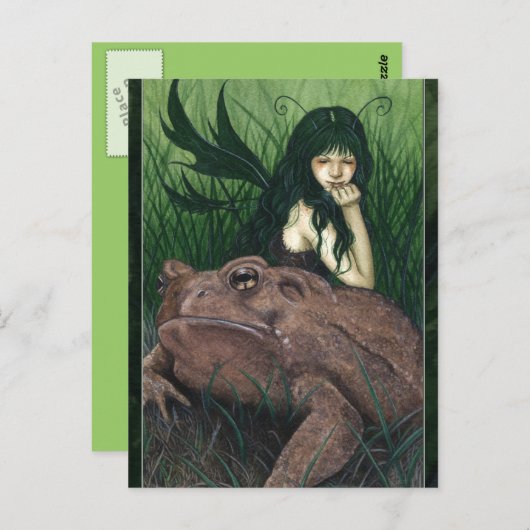 Fairy Friend Briefkaart (Voorkant / Achterkant)