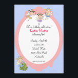 Fairy Friends Invitation Kaart<br><div class="desc">Kleine feeën zijn een genoegen. Een perfecte verjaardagsuitnodiging voor elke leeftijd. Uitnodiging is gemakkelijk aan te passen met uw tekst en doopvont. Niet precies wat je zoekt? Al onze uitnodigingen kunnen op maat worden gemaakt om tegemoet te komen aan de behoeften van uw partij. Neem gewoon contact met ons op...</div>