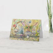 Fairy Friends Leuke Fantasy Illustratie Kaart (Voorkant)