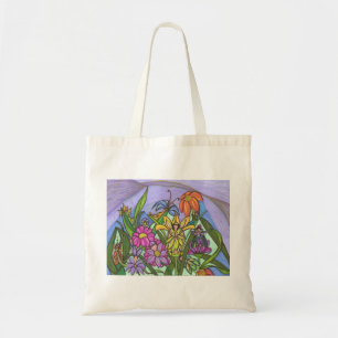 Fairy Friends onder de bloemen Tote Bag