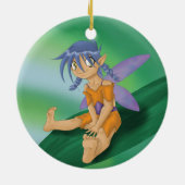 Fairy Fun Keramisch Ornament (Achterkant)