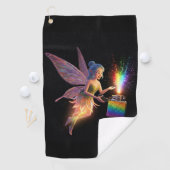 Fairy Fun Wipe Golf Towel Golfhanddoek (Insitu)
