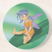 Fairy Fun Zandsteen Onderzetter (Voorkant)