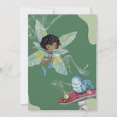 Fairy Gang Party Birthday Invitation Kaart (Achterkant)