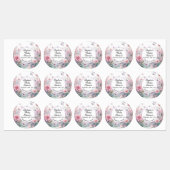 Fairy Garden Baby shower Adhesive / Waterdicht Labels (Vel)