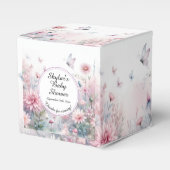 Fairy Garden Baby shower Bedankdoosjes (Voorkant Zijde)