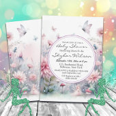 Fairy Garden Baby shower Kaart