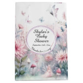 Fairy Garden Baby shower Medium Cadeauzakje (Voorkant)