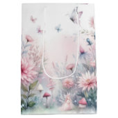 Fairy Garden Baby shower Medium Cadeauzakje (Achterkant)