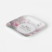 Fairy Garden Baby shower Papieren Bordje (Gebogen)