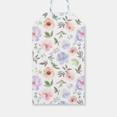 Fairy garden birthday favor tag cadeaulabel (Achterkant)