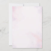 Fairy Garden Birthday Party Invitation Kaart (Achterkant)