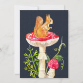 Fairy Garden Birthday Party Invitation Kaart (Achterkant)