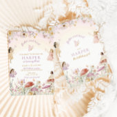 Fairy Garden Birthday Party Kaart