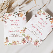 Fairy Garden Birthday Uitnodiging