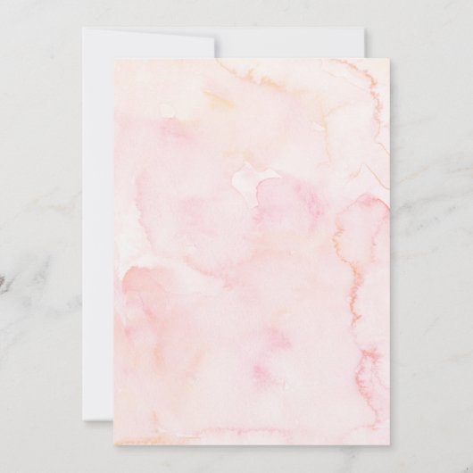 Fairy Garden Boho Wildflower Eerste Verjaardag Kaart (Achterkant)