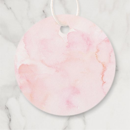 Fairy Garden Boho Wildflower Verjaardag Bedankjes Labels (Achterkant)