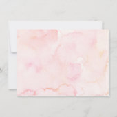 Fairy Garden Boho Wildflower Verjaardag Bedankkaart (Achterkant)