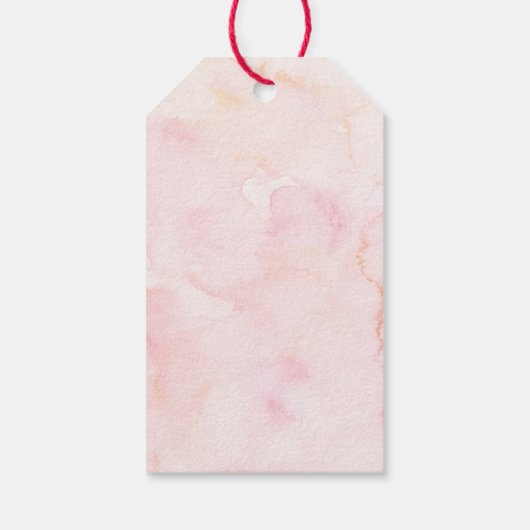 Fairy Garden Boho Wildflower Verjaardag Cadeaulabel (Achterkant)