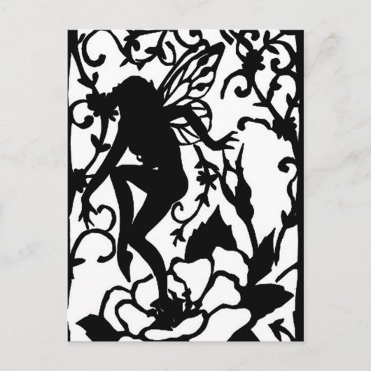 Fairy Garden Briefkaart (Voorkant)
