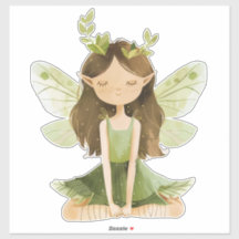 Fairy Garden Cottagecore Sticker Sheet – Whimsical